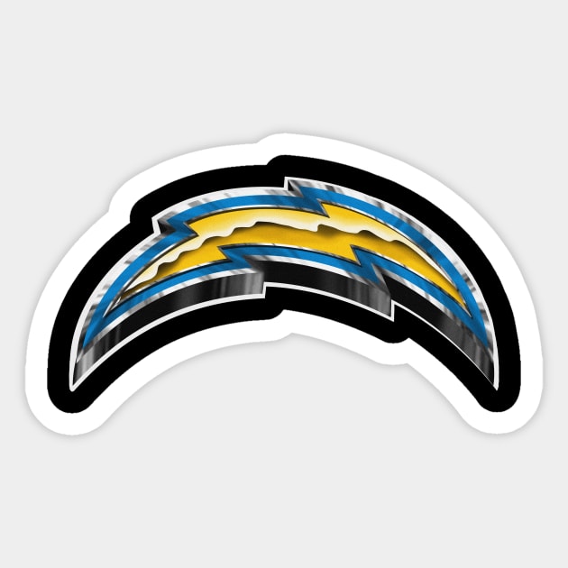 San Diego Chargers vintage style Sticker by salohman